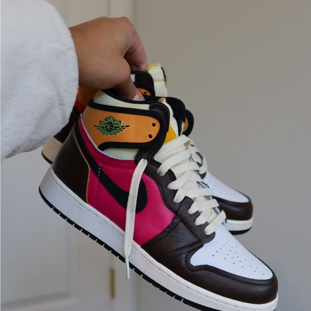 Air Jordan Multicolor High-Top Sneakers